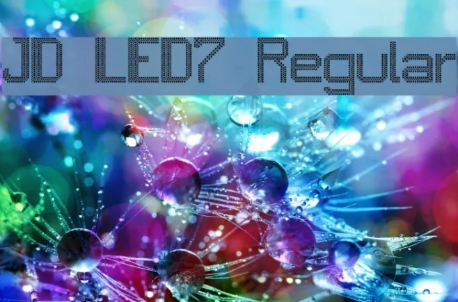 JD LED7 Regular Example 2