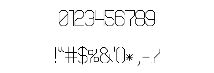 JD Lecce Regular Font OTHER CHARS