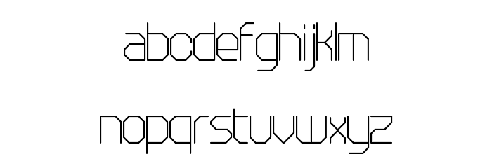 JD Lecce Regular Font LOWERCASE