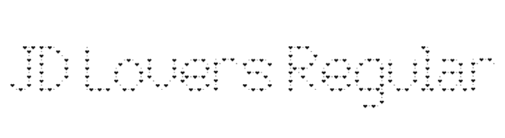 JD Lovers Regular Font