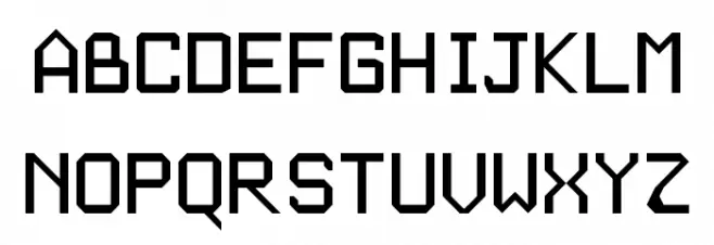 JD Nadia Regular Шрифта ВЕРХНИЙ