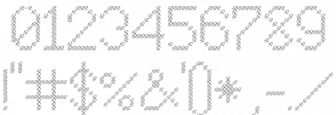 JD Persegi Regular Font OTHER CHARS