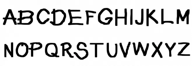 JD Pictura Font UPPERCASE