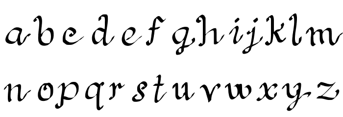 JD Priscus Font LOWERCASE