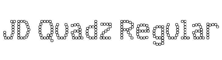 JD Quadz Regular Font