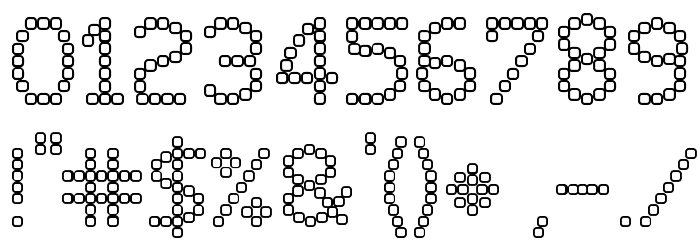 JD Quadz Regular Font OTHER CHARS