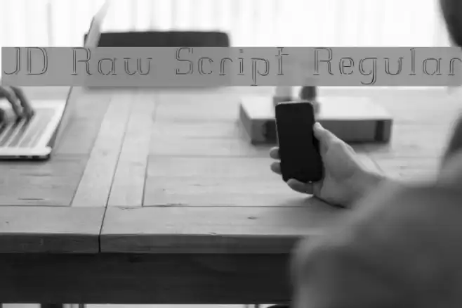 JD Raw Script Regular Font examples