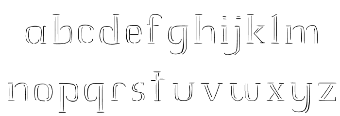 JD Raw Script Regular Font LOWERCASE