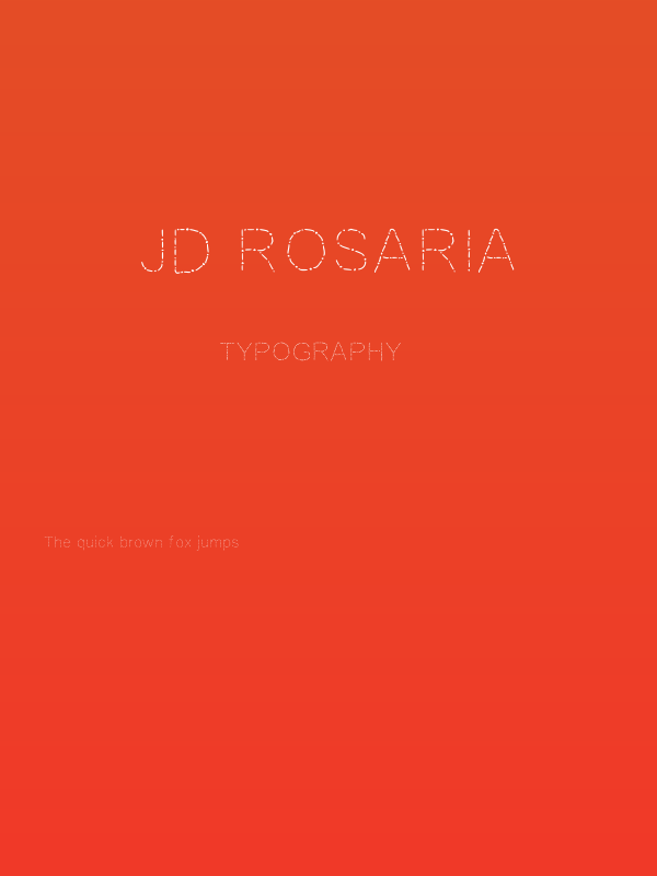 JD Rosaria Poster