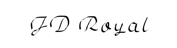 JD Royal  font caratteri gratis