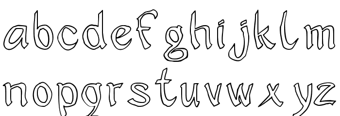 JD Sophara Font LOWERCASE