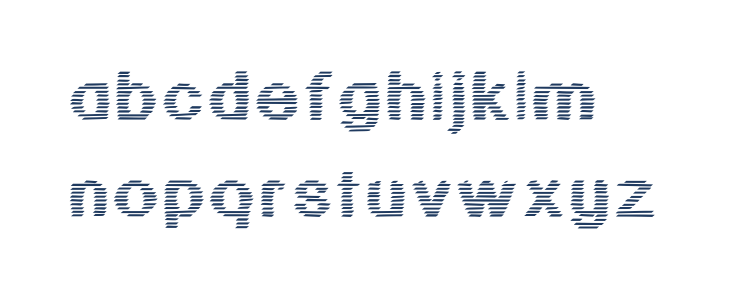 JD Stripex Lowercase