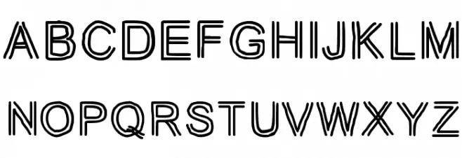 JD Tuline Font Litere mari