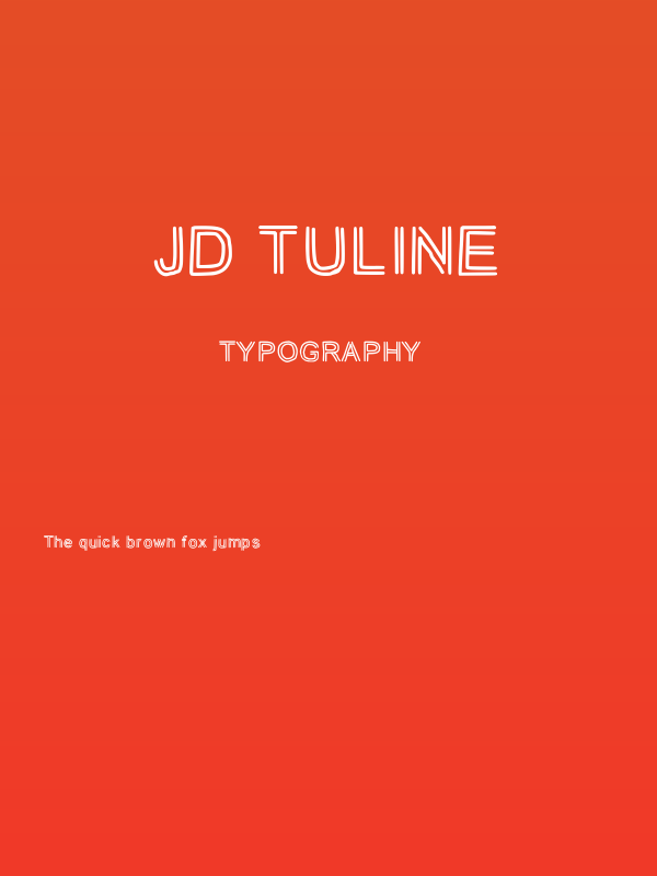 JD Tuline Poster