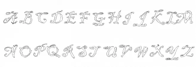 JD Uneven Schriftart Groß