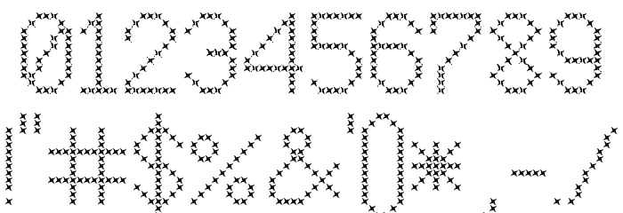 JD Vortex Regular Font OTHER CHARS