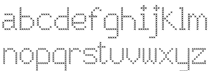 JD Vortex Regular Font LOWERCASE
