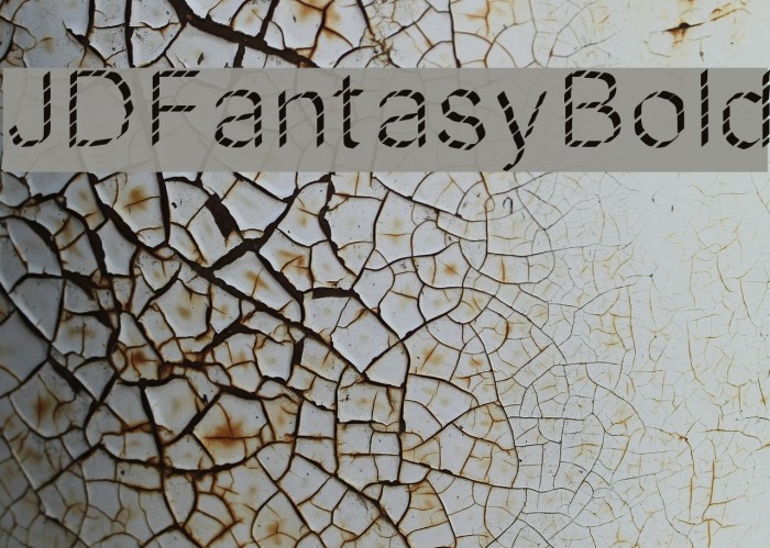 JDFantasyBold Font examples