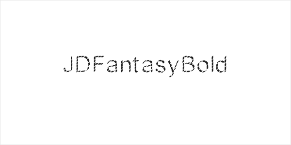 JDFantasyBold Logo