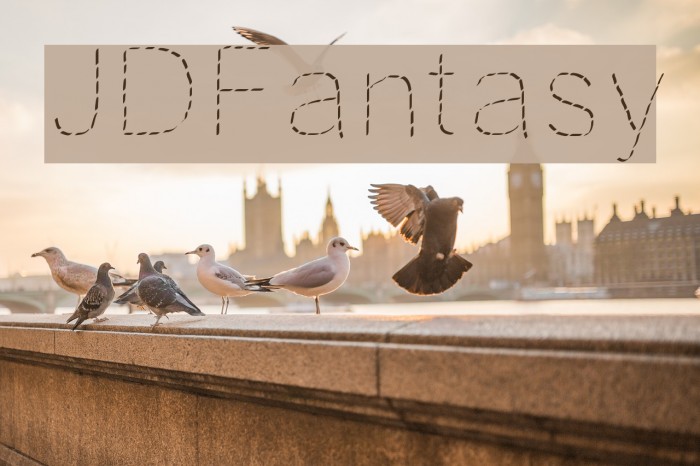 JDFantasy Font examples