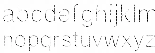 JDFantasy 字体 小写