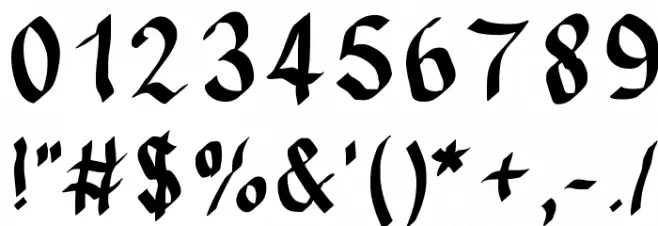 JDFynx Font OTHER CHARS