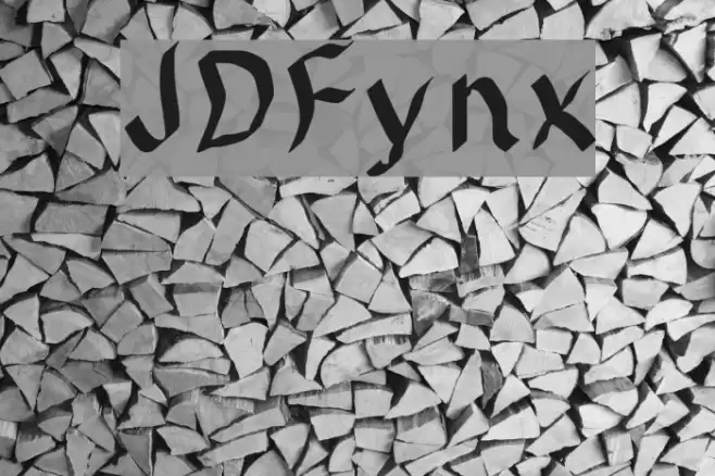 JDFynx Font examples