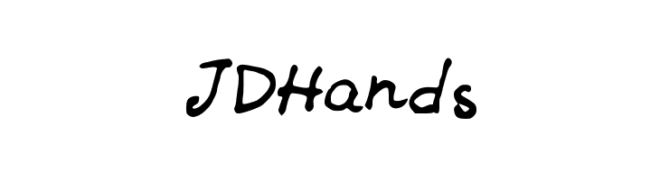 JDHands Font