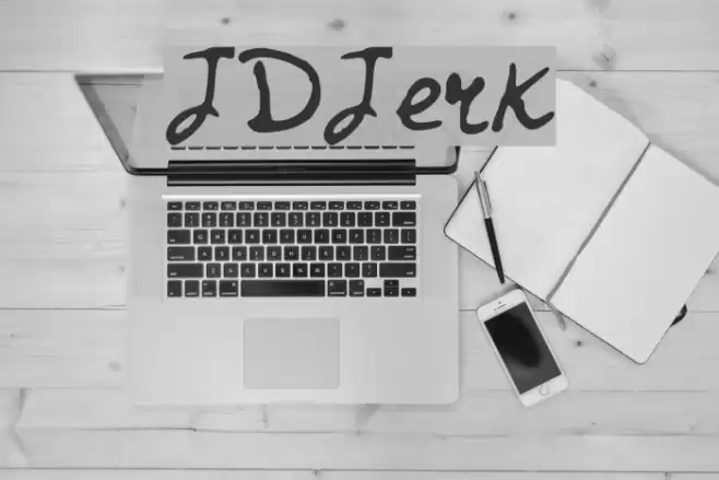 JDJerk Font examples