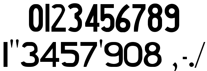 JDMGT-R34 Font OTHER CHARS