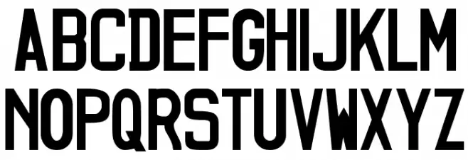 JDMGT-R34 Schriftart Groß