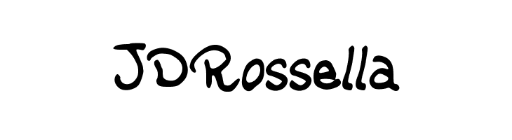 JDRossella Шрифта