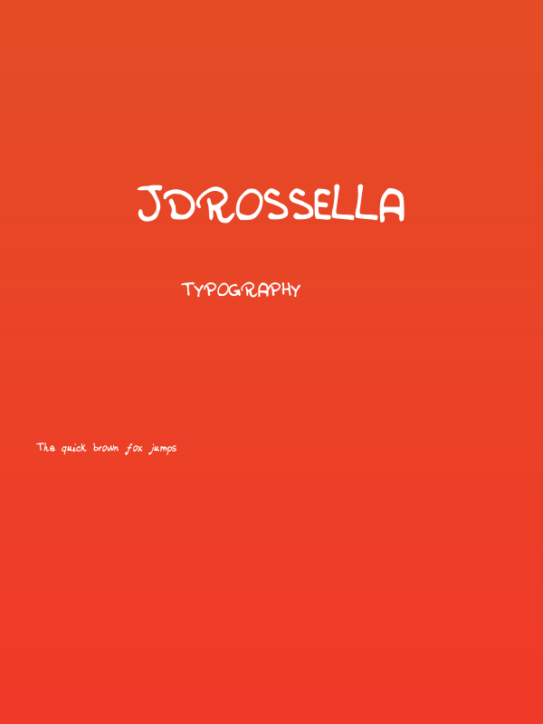 JDRossella Poster