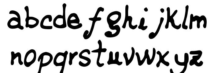 JDRossella Font LOWERCASE