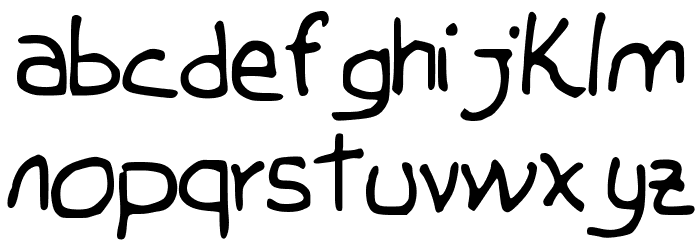 JDTechno Font LOWERCASE