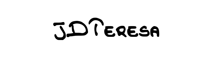 JDTeresa  font caratteri gratis