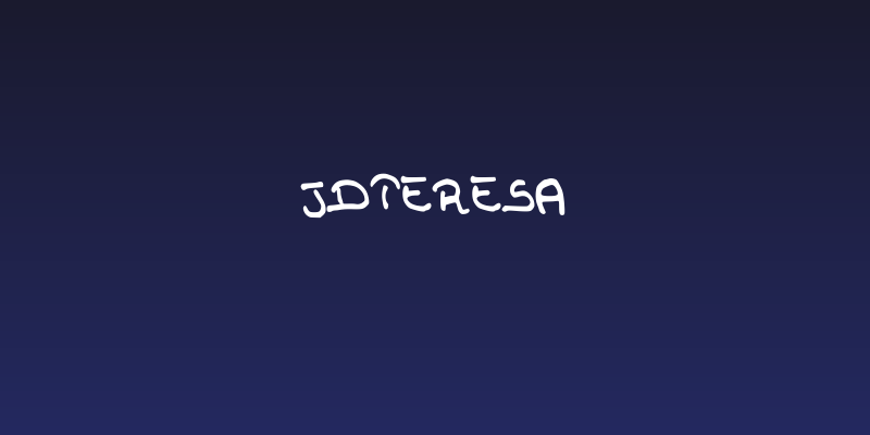 JDTeresa Social Header