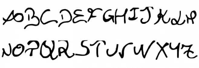 JDTreasure خط أحرف كبيرة