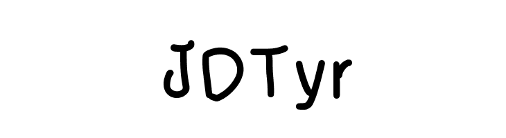 JDTyr  font caratteri gratis