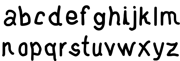 JDTyr Font LOWERCASE