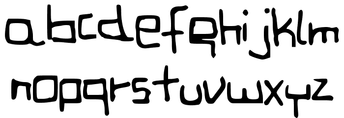 JDVega Font LOWERCASE