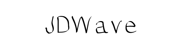 JDWave  免费字体下载
