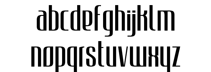 JECR Font Light Font LOWERCASE