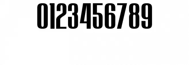 JECR Font Regular Font OTHER CHARS