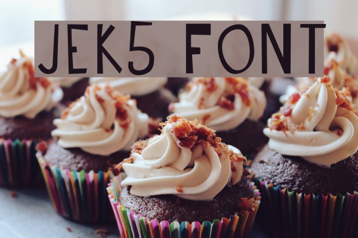 JEK5 Font examples