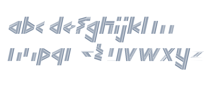 JELANG Italic Lowercase