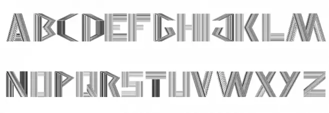 JELANG Шрифта ВЕРХНИЙ