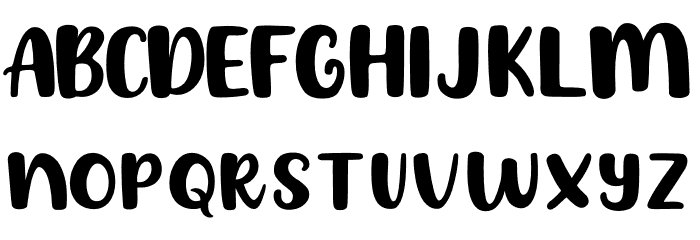JELLYFRUIT Font UPPERCASE
