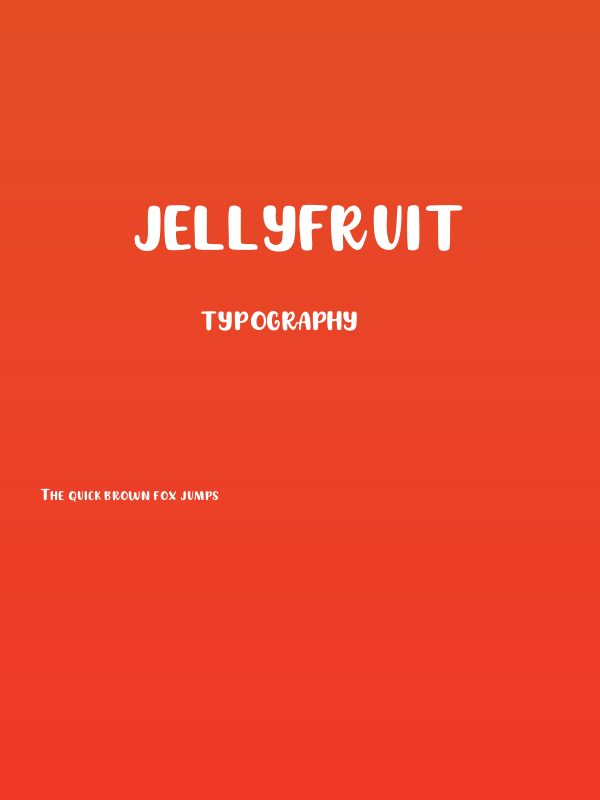 JELLYFRUIT Poster