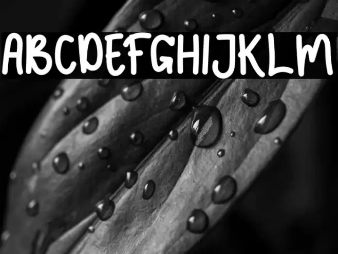 JELLYSWEETS Font examples